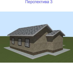 Проект строительства дома 72 м2