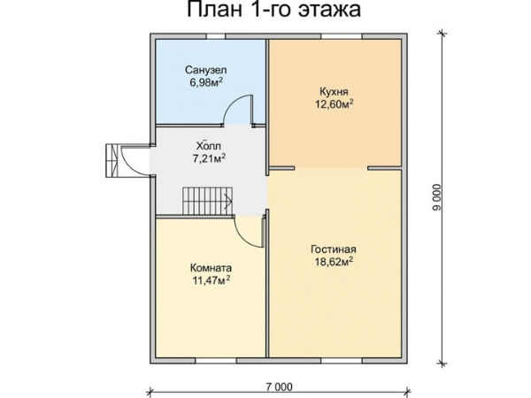 Строительство домов под ключ в Волгограде и в Волжском проект 103 м2