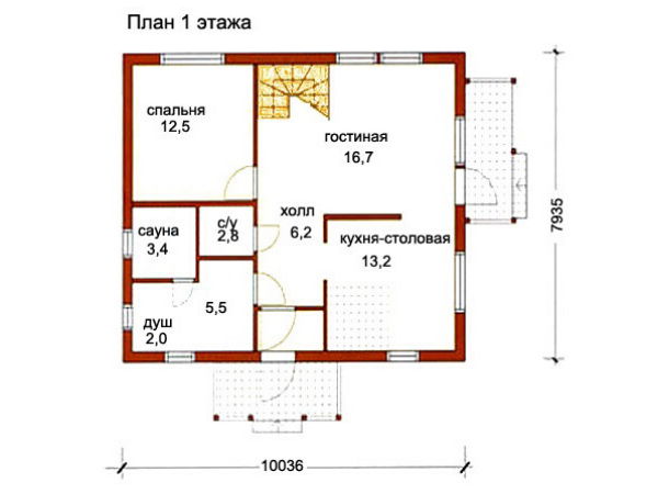 Строительство домов Волгоград Волжский Волгоградская область проект 101 м2