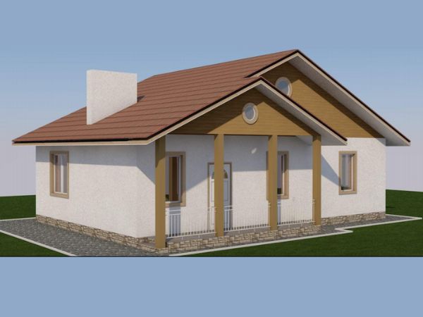 Проект дома 71 м2 строительство домов Волгоград