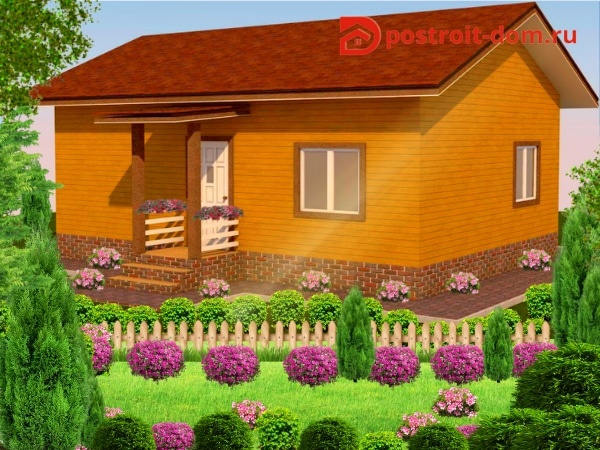 Проект дома 50 м2 строительство домов в Волгограде Волжском