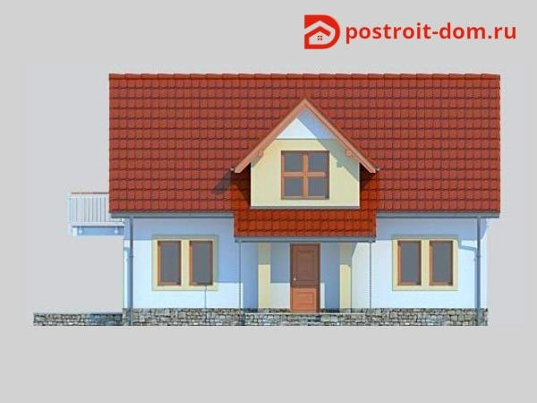 Проект дома с мансардой строительство домов Волгоград