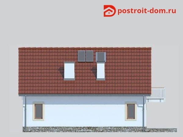 Проект дома с мансардой строительство домов Волгоград